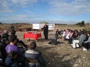 Posa prima pietra Villaggio Famiglie